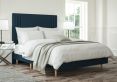 Faith Arran Cyan Double Classic Shallow Base and Headboard