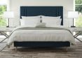 Faith Arran Cyan Double Classic Shallow Base and Headboard