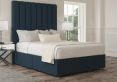 Esme Classic Non Storage Arran Cyan Super King Size Base and Headboard