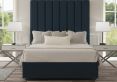 Esme Classic Non Storage Arran Cyan Super King Size Base and Headboard