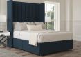 Lola Classic Non Storage Arran Cyan Super King Size Base and Headboard
