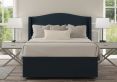Mabel Ottoman Double Arran Cyan Headboard & Base