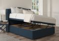 Mabel Ottoman Super King Size Arran Cyan Headboard & Base