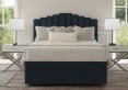 Quinn Ottoman King Size Arran Cyan Headboard & Base