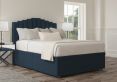 Quinn Ottoman Super King Size Arran Cyan Headboard & Base