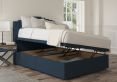 Quinn Ottoman Super King Size Arran Cyan Headboard & Base