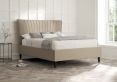 Melbury Upholstered Bed Frame - King Size Bed Frame Only - Arran Natural