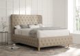 Billy Upholstered Bed Frame - Super King Size Bed Frame Only - Arran Natural