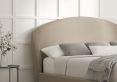 Eclipse Upholstered Bed Frame - Super King Size Bed Frame Only - Arran Natural