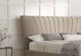 Melbury Upholstered Bed Frame - Single Bed Frame Only - Arran Natural