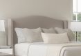Mabel Ottoman Super King Size Arran Natural Headboard & Base