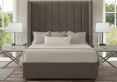Lola Classic Non Storage Arran Natural Super King Size Base and Headboard