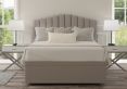 Quinn Ottoman Double Arran Natural Headboard & Base