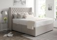 Bella Ottoman Double Arran Natural Headboard & Base