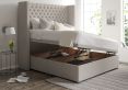 Emma Ottoman Double Arran Natural Headboard & Base