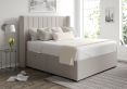 Aurelia Ottoman Double Arran Natural Headboard & Base