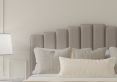 Quinn Arran Natural Upholstered Strutted Double Size Headboard Only