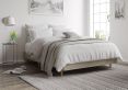 Classic Shallow Upholstered Arran Natural Double Base Only