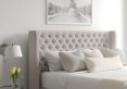 Bella Ottoman Super King Size Arran Natural Headboard & Base