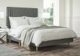Faith Arran Pebble Double Classic Shallow Base and Headboard