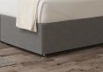 Esme Classic Non Storage Arran Pebble Super King Size Base and Headboard