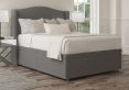 Mabel Ottoman Super King Size Arran Pebble Headboard & Base
