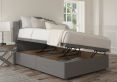 Quinn Ottoman Super King Size Arran Pebble Headboard & Base