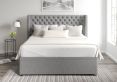 Bella Ottoman King Size Arran Pebble Headboard & Base