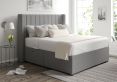 Aurelia Ottoman Double Arran Pebble Headboard & Base