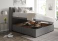 Aurelia Ottoman King Size Arran Pebble Headboard & Base