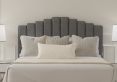 Quinn Arran Pebble Upholstered Strutted Double Size Headboard Only