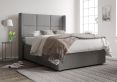 Jane Ottoman Double Arran Pebble Headboard & Base Only