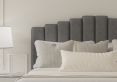Quinn Arran Pebble Upholstered Strutted Double Size Headboard Only