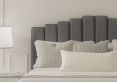 Quinn Arran Pebble Upholstered Strutted King Size Headboard Only