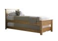 Atlantis Oak finish Wooden Single Guest Bed Including Underbed