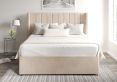 Aurelia Ottoman Double Opulence Stone Headboard & Base
