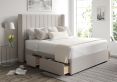 Aurelia Classic 4Drw Continental King Size Arran Natural Headboard & Base