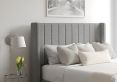 Aurelia Classic 4Drw Continental Double Arran Pebble Headboard & Base