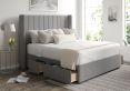 Aurelia Classic 4Drw Continental Super King Size Arran Pebble Headboard & Base