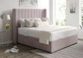 Aurelia Classic 4Drw Continental King Size Gouache Raspberry Headboard & Base
