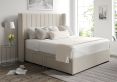 Aurelia Classic 4Drw Continental King Size Trebla Flax Headboard & Base