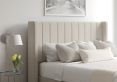 Aurelia Classic 4Drw Continental Double Trebla Flax Headboard & Base