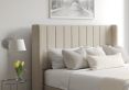 Aurelia Classic 4Drw Continental King Size Trebla Stone Headboard & Base