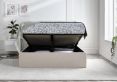 Wilson Natural Beige Upholstered Ottoman King Size Bed Frame