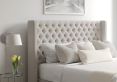 Bella Classic 4Drw Continental Super King Size Arran Natural Headboard & Base