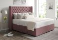 Bella Classic 4 Drw Continental Gatsby Rose Headboard and Base Only