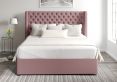 Bella Classic 4 Drw Continental Gatsby Rose Headboard and Base Only
