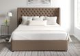 Bella Classic 4 Drw Continental Gatsby Taupe Headboard and Base Only