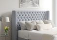 Bella Classic 4Drw Continental Super King Size Gouache Eau De Nil Headboard & Base