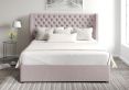 Bella Classic 4Drw Continental Super King Size Gouache Raspberry Headboard & Base